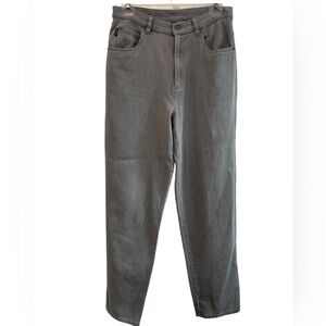 Lauren Ralph Lauren High Rise grey pants 100% Cotton,‎ Size 10, straight leg